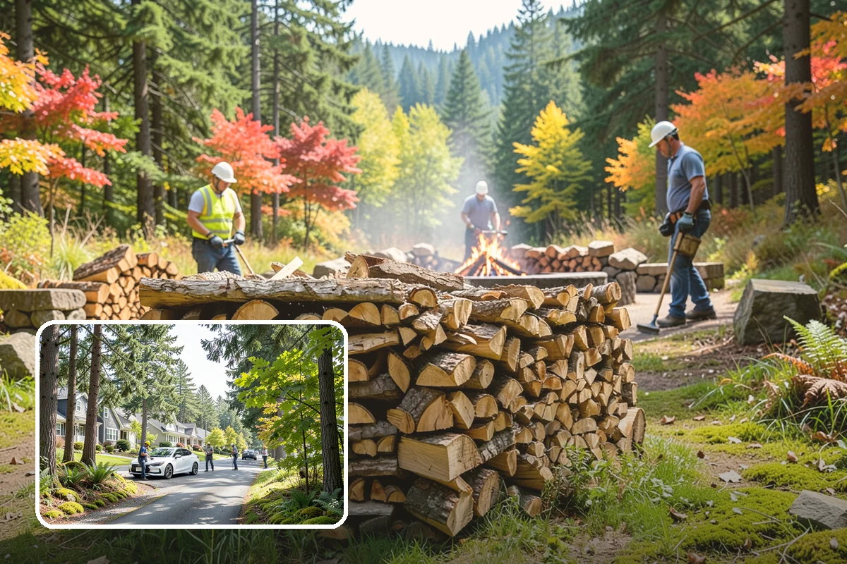 Fully Seasoned Firewood in Normandy Park, King County, WA - Ready to burn on delivery day