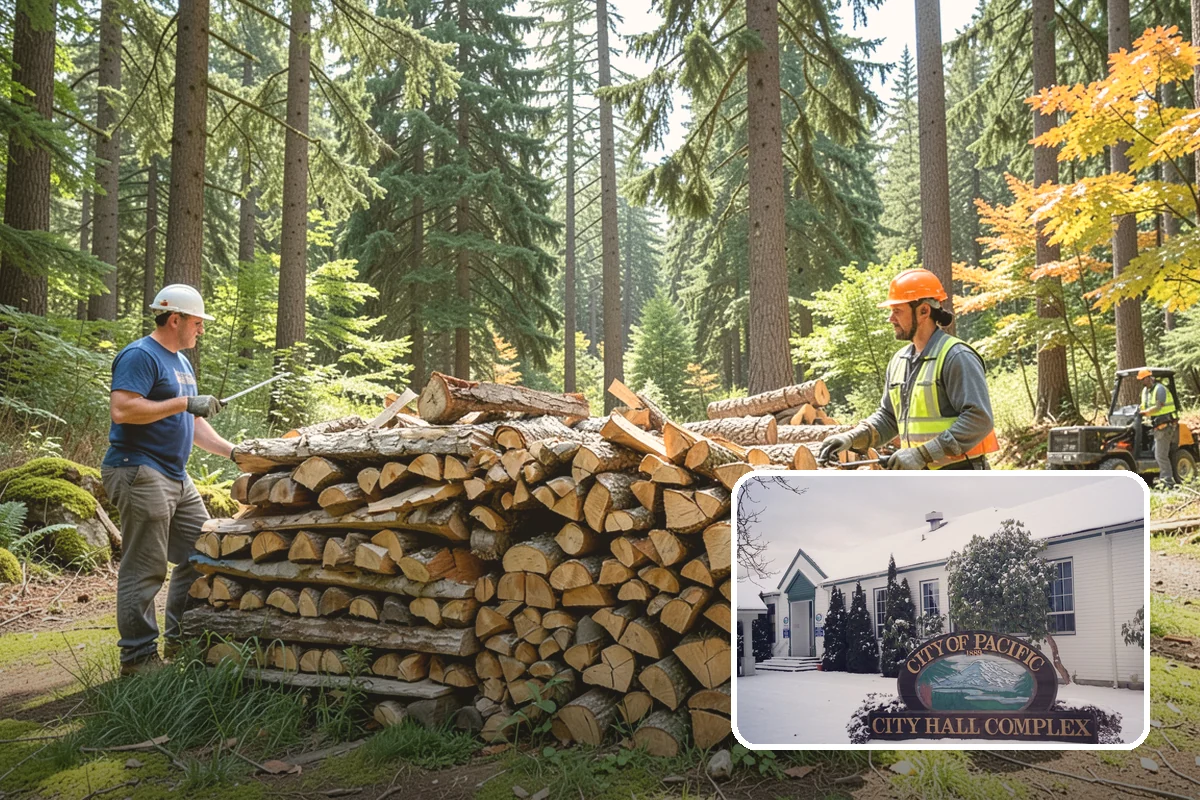 Fully Seasoned Firewood in Pacific, King County, WA - Ready to burn on delivery day
