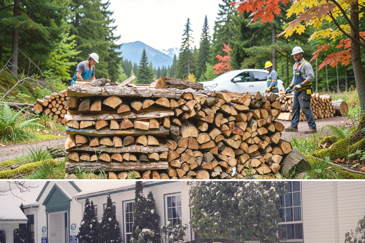 Fully Seasoned Firewood in Pacific, King County, WA - Best secured in early fall before heating-season demand tightens supply of fully cured stock.