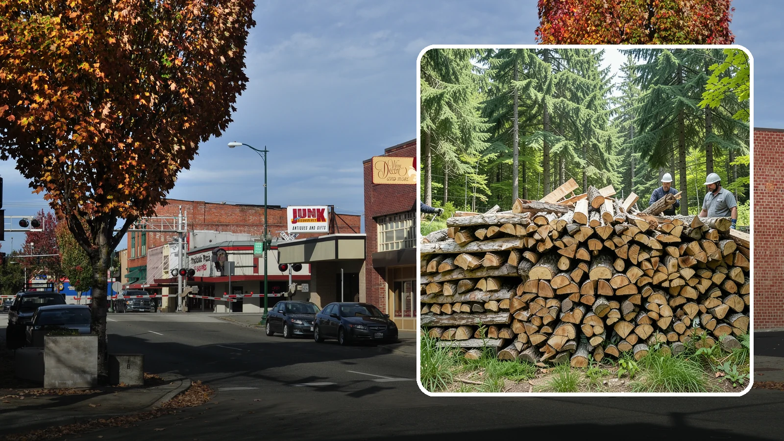 Fully Seasoned Firewood in Puyallup, Pierce County, WA - Long-cured firewood that is ready to load into your stove or fireplace right away.