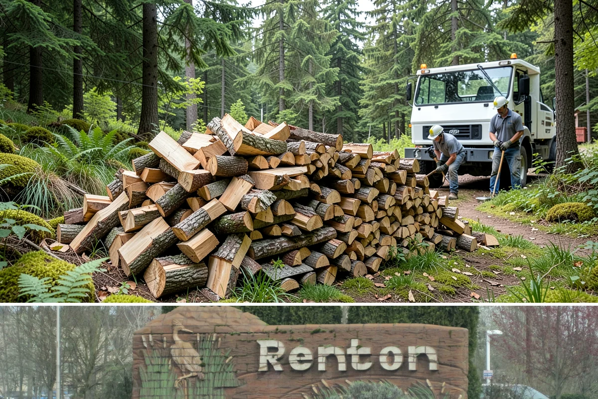 Fully Seasoned Firewood in Renton, King County, WA - Best secured in early fall before heating-season demand tightens supply of fully cured stock.