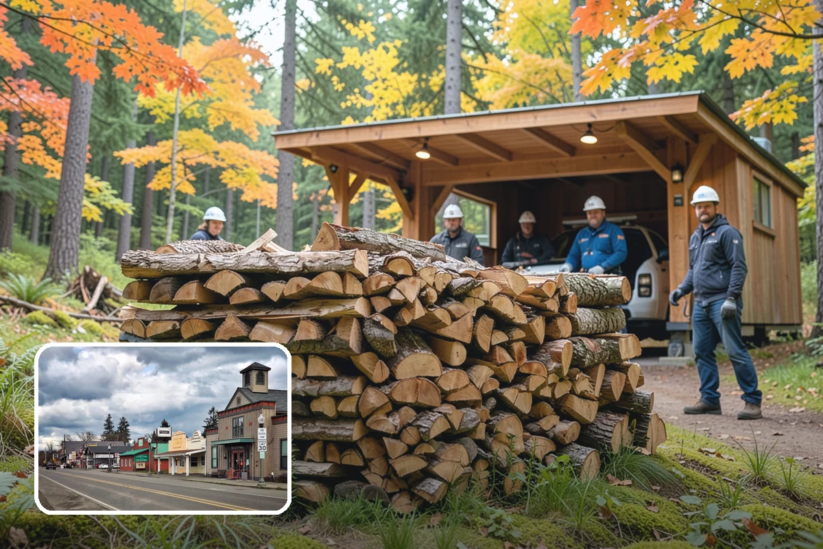 Fully Seasoned Firewood in Roy, Pierce County, WA - Ready to burn on delivery day