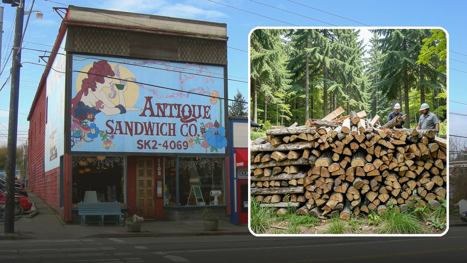 Fully Seasoned Firewood in Ruston, Pierce County, WA - Long-cured firewood that is ready to load into your stove or fireplace right away.