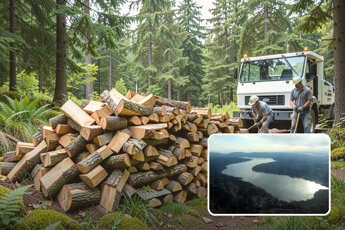 Fully Seasoned Firewood in Sammamish, King County, WA - Ready to burn on delivery day
