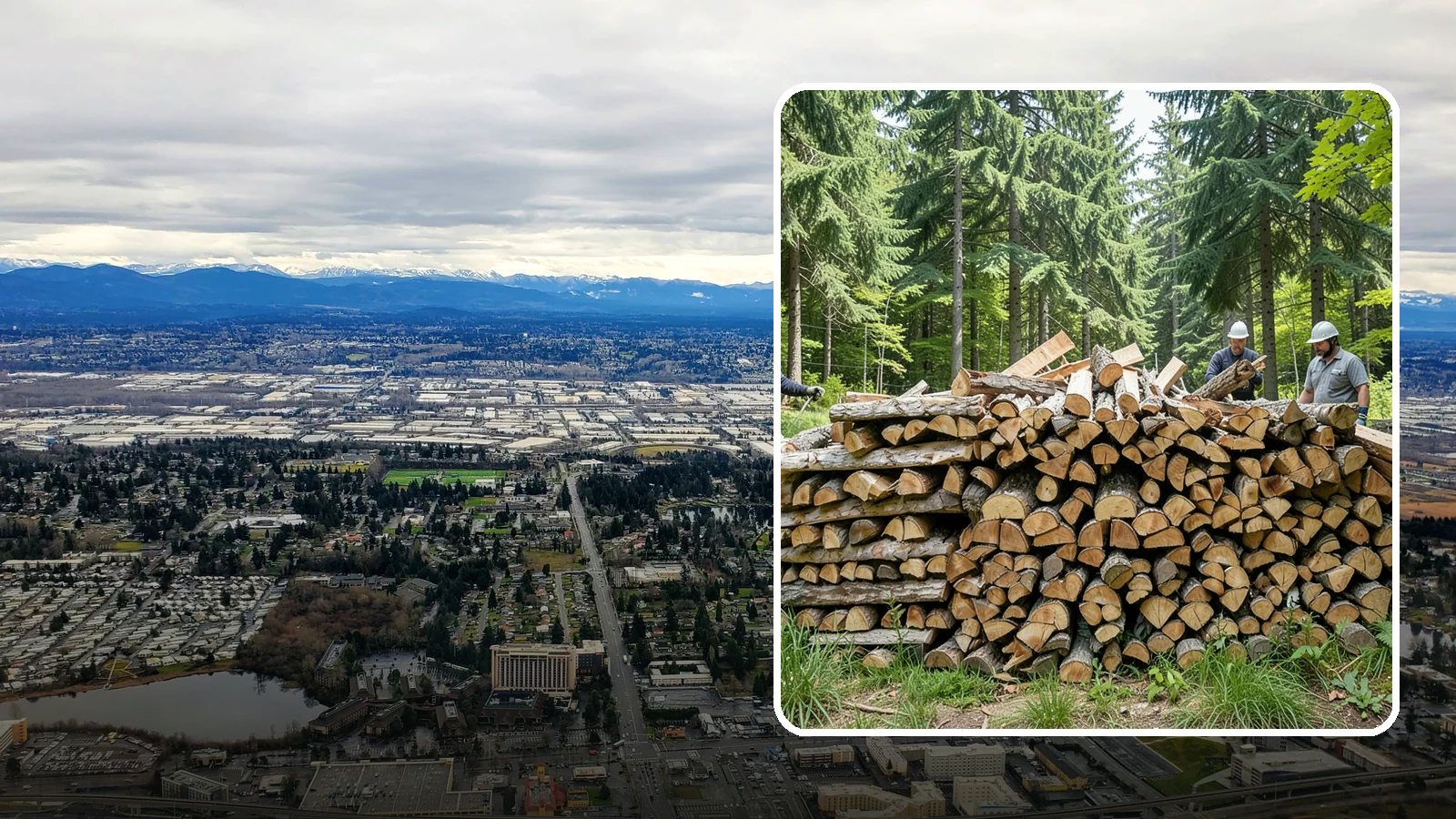Fully Seasoned Firewood in SeaTac, WA - Long-cured firewood that is ready to load into your stove or fireplace right away.