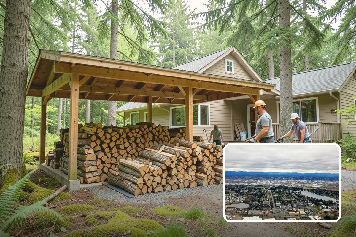 Fully Seasoned Firewood in SeaTac, WA - Ready to burn on delivery day