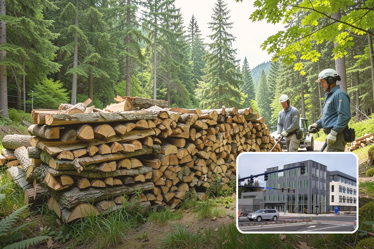Fully Seasoned Firewood in Shoreline, King County, WA - Ready to burn on delivery day