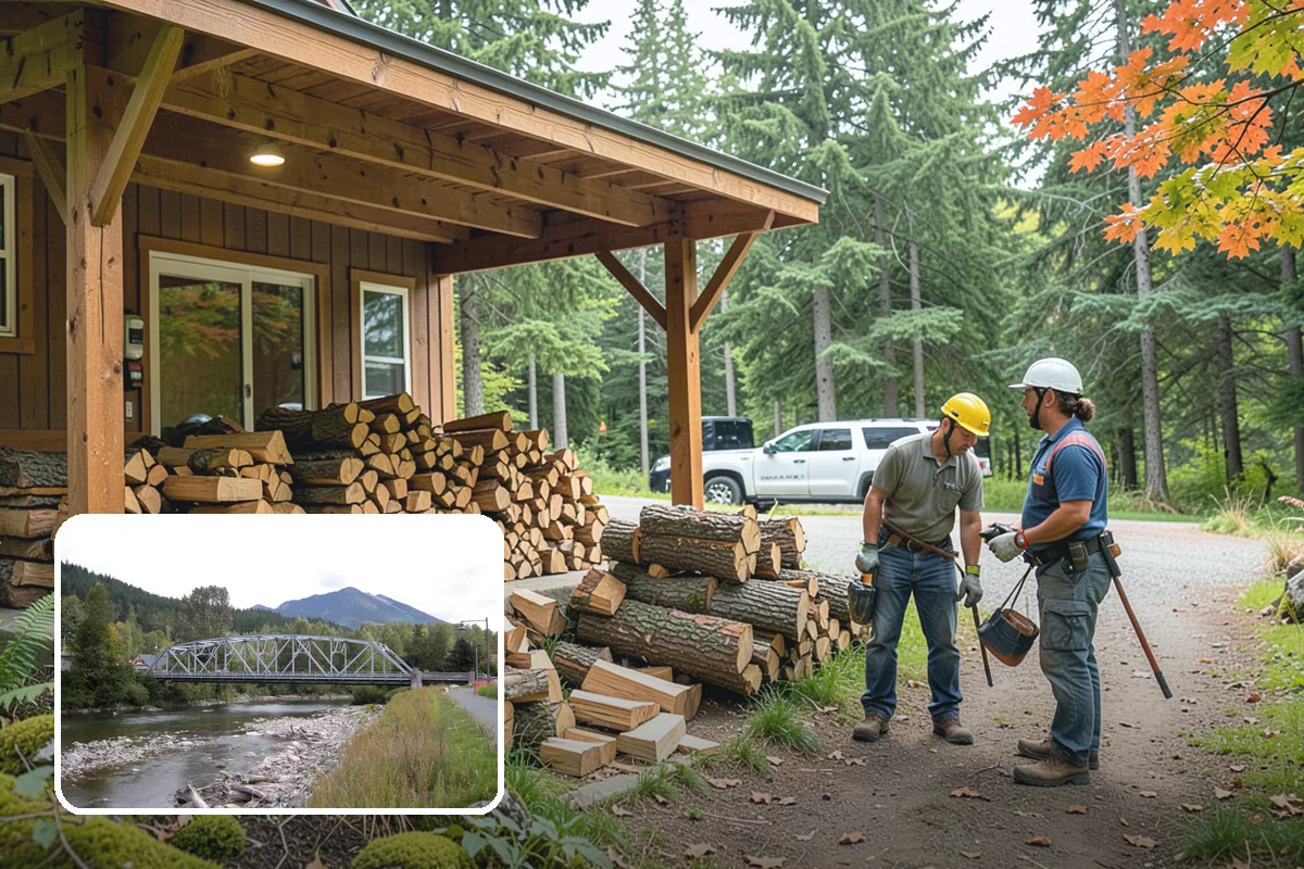 Fully Seasoned Firewood in Skykomish, King County, WA - Ready to burn on delivery day