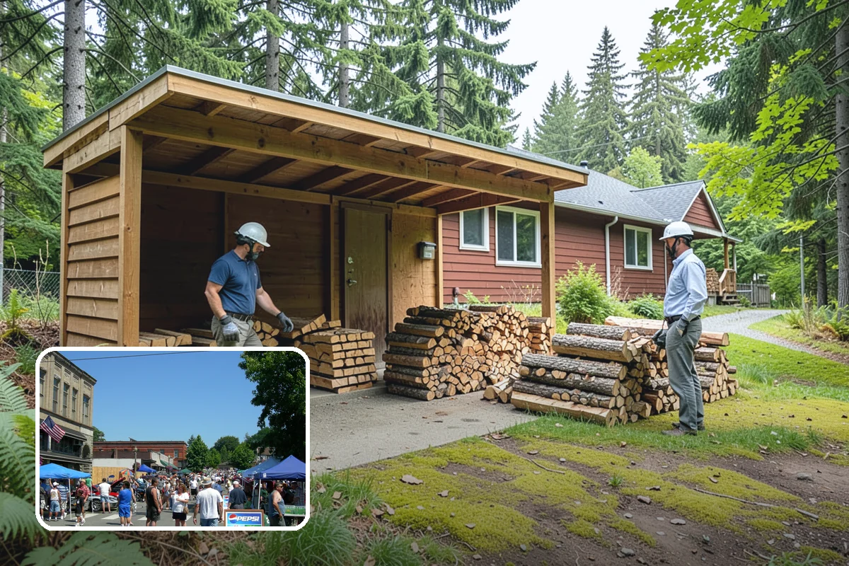 Fully Seasoned Firewood in Snohomish, Snohomish County, WA - Ready to burn on delivery day