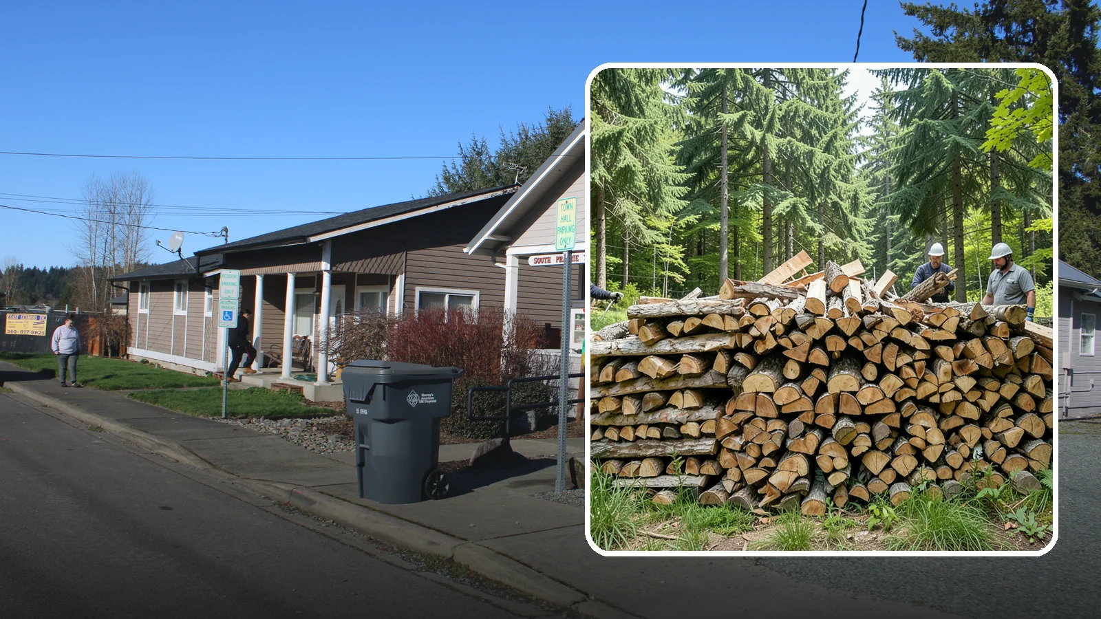 Fully Seasoned Firewood in South Prairie, Pierce County, WA - Long-cured firewood that is ready to load into your stove or fireplace right away.
