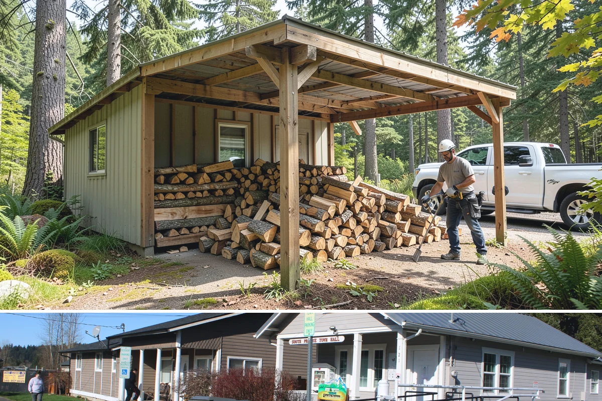 Fully Seasoned Firewood in South Prairie, Pierce County, WA - Best secured in early fall before heating-season demand tightens supply of fully cured stock.