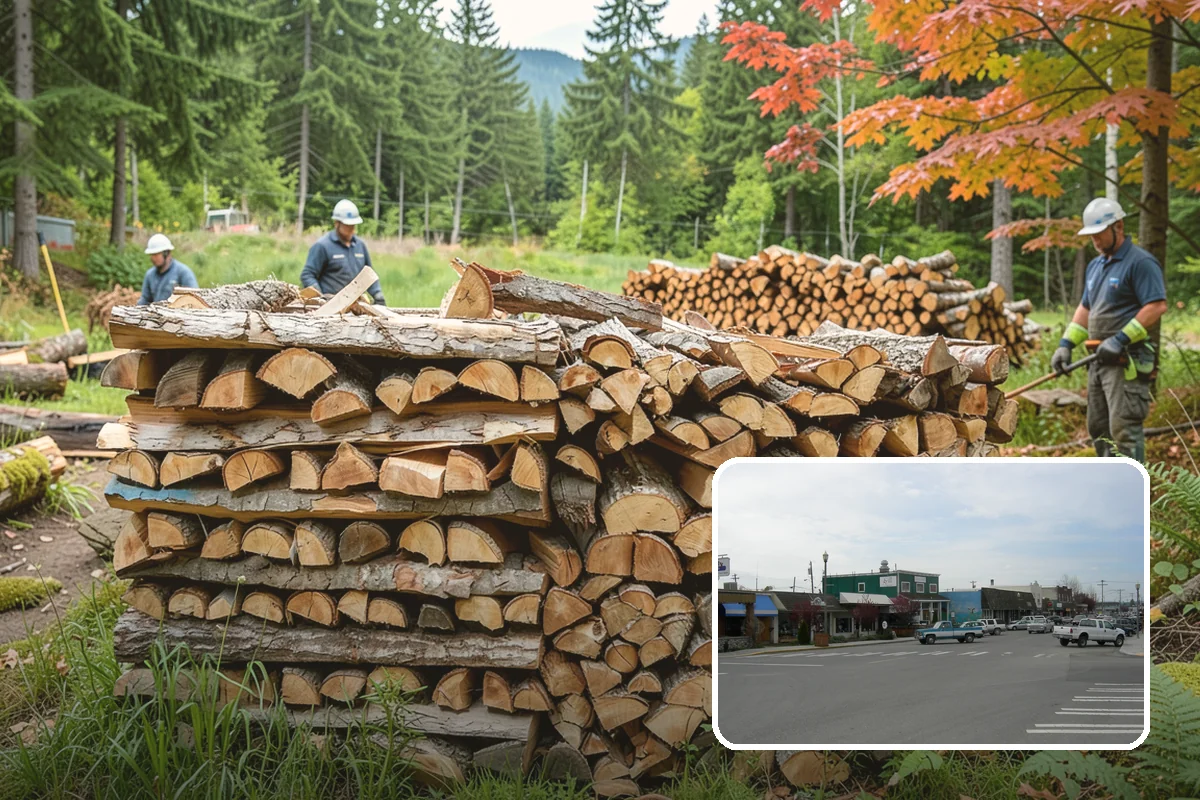 Fully Seasoned Firewood in Stanwood, Snohomish County, WA - Ready to burn on delivery day