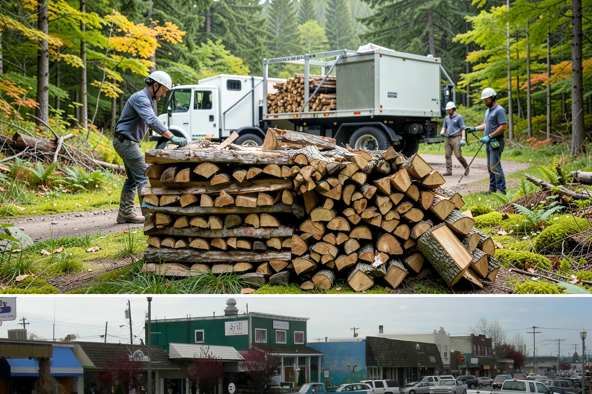 Fully Seasoned Firewood in Stanwood, Snohomish County, WA - Best secured in early fall before heating-season demand tightens supply of fully cured stock.
