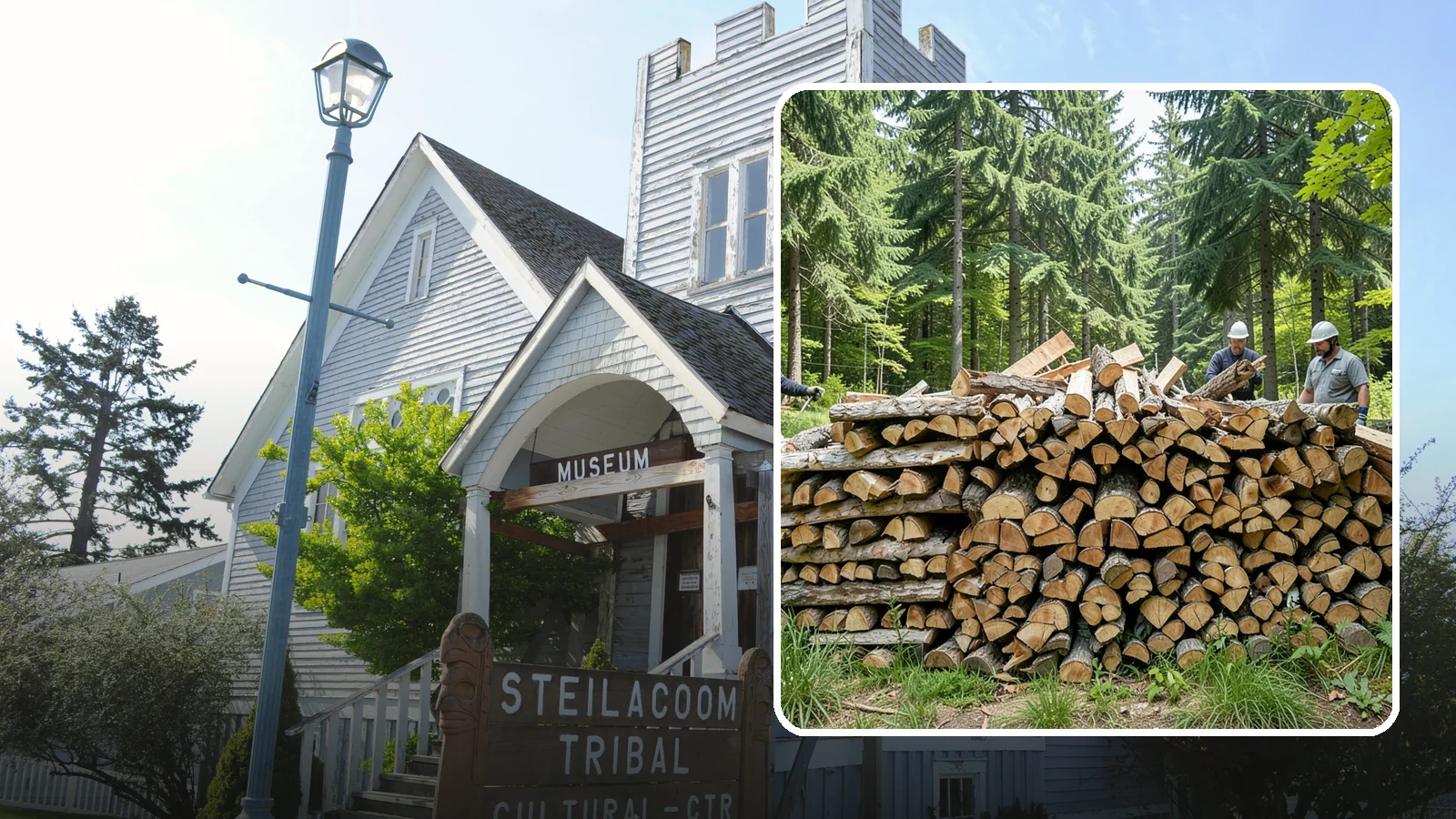 Fully Seasoned Firewood in Steilacoom, Pierce County, WA - Long-cured firewood that is ready to load into your stove or fireplace right away.