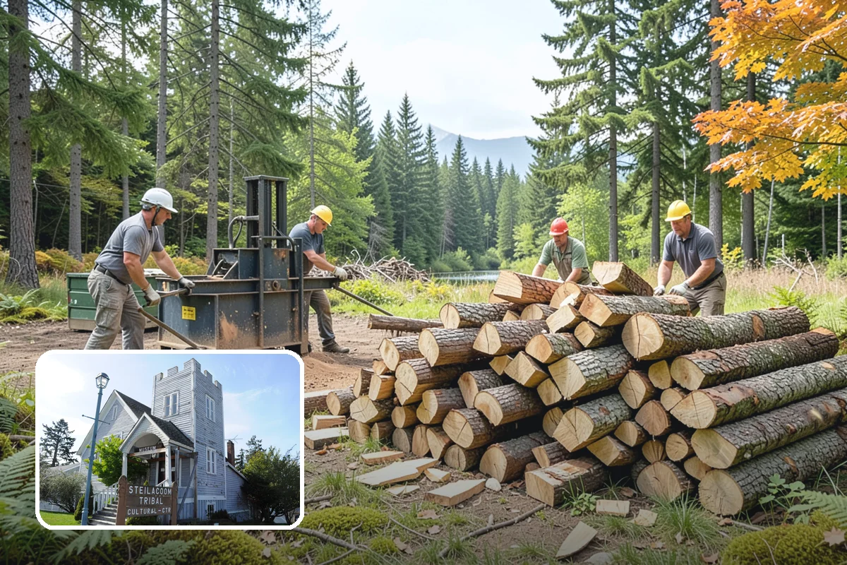 Fully Seasoned Firewood in Steilacoom, Pierce County, WA - Ready to burn on delivery day