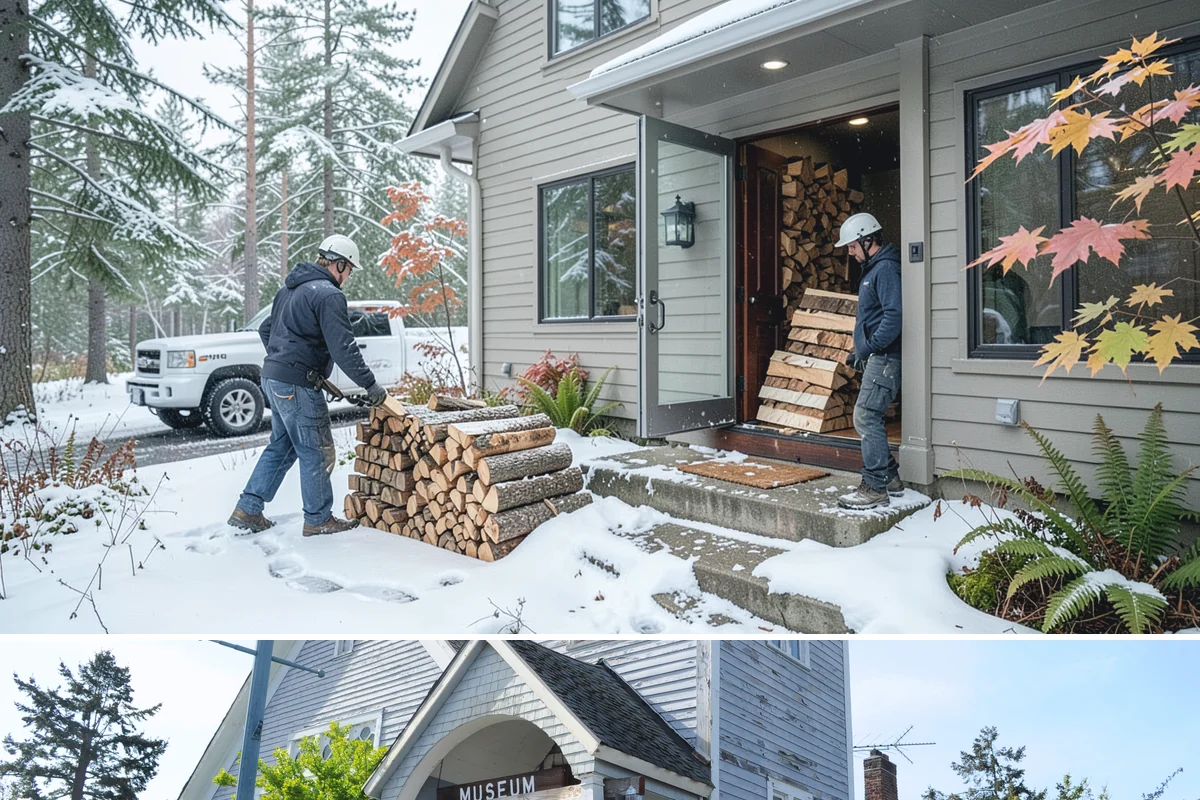 Fully Seasoned Firewood in Steilacoom, Pierce County, WA - Best secured in early fall before heating-season demand tightens supply of fully cured stock.
