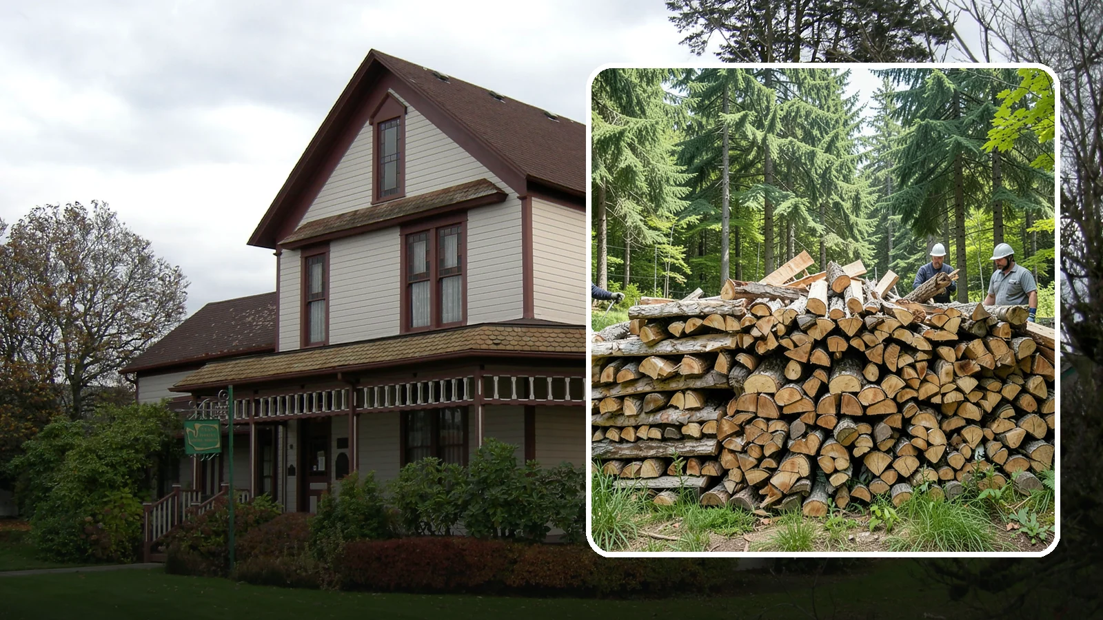 Fully Seasoned Firewood in Sumner, Pierce County, WA - Long-cured firewood that is ready to load into your stove or fireplace right away.
