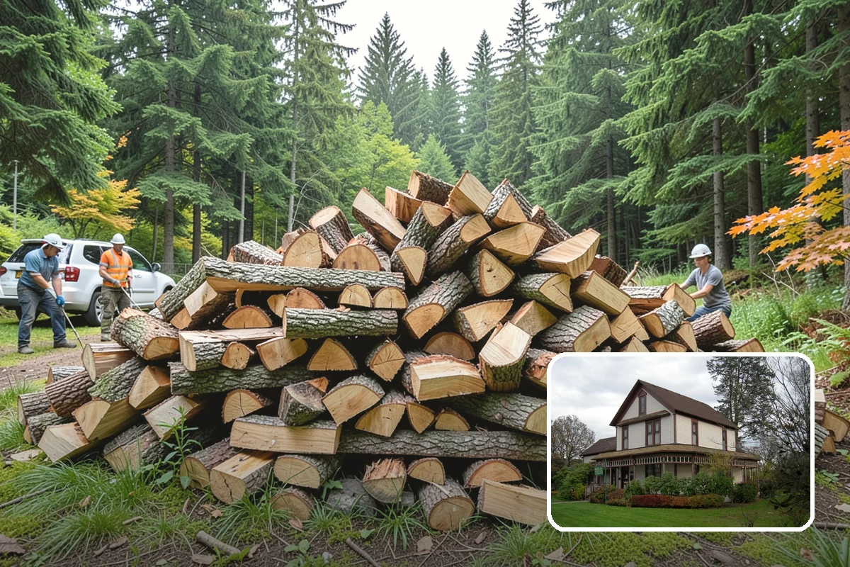 Fully Seasoned Firewood in Sumner, Pierce County, WA - Ready to burn on delivery day