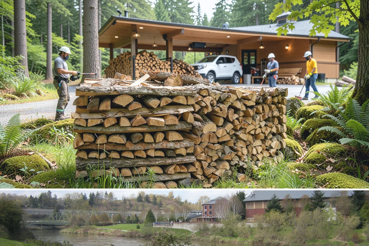 Fully Seasoned Firewood in Tukwila, King County, WA - Best secured in early fall before heating-season demand tightens supply of fully cured stock.