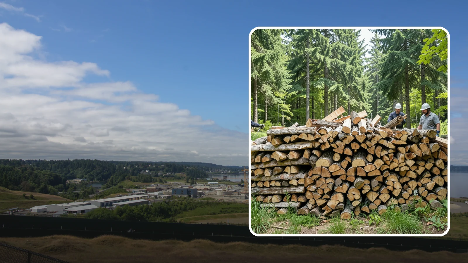 Fully Seasoned Firewood in University Place, Pierce County, WA - Long-cured firewood that is ready to load into your stove or fireplace right away.