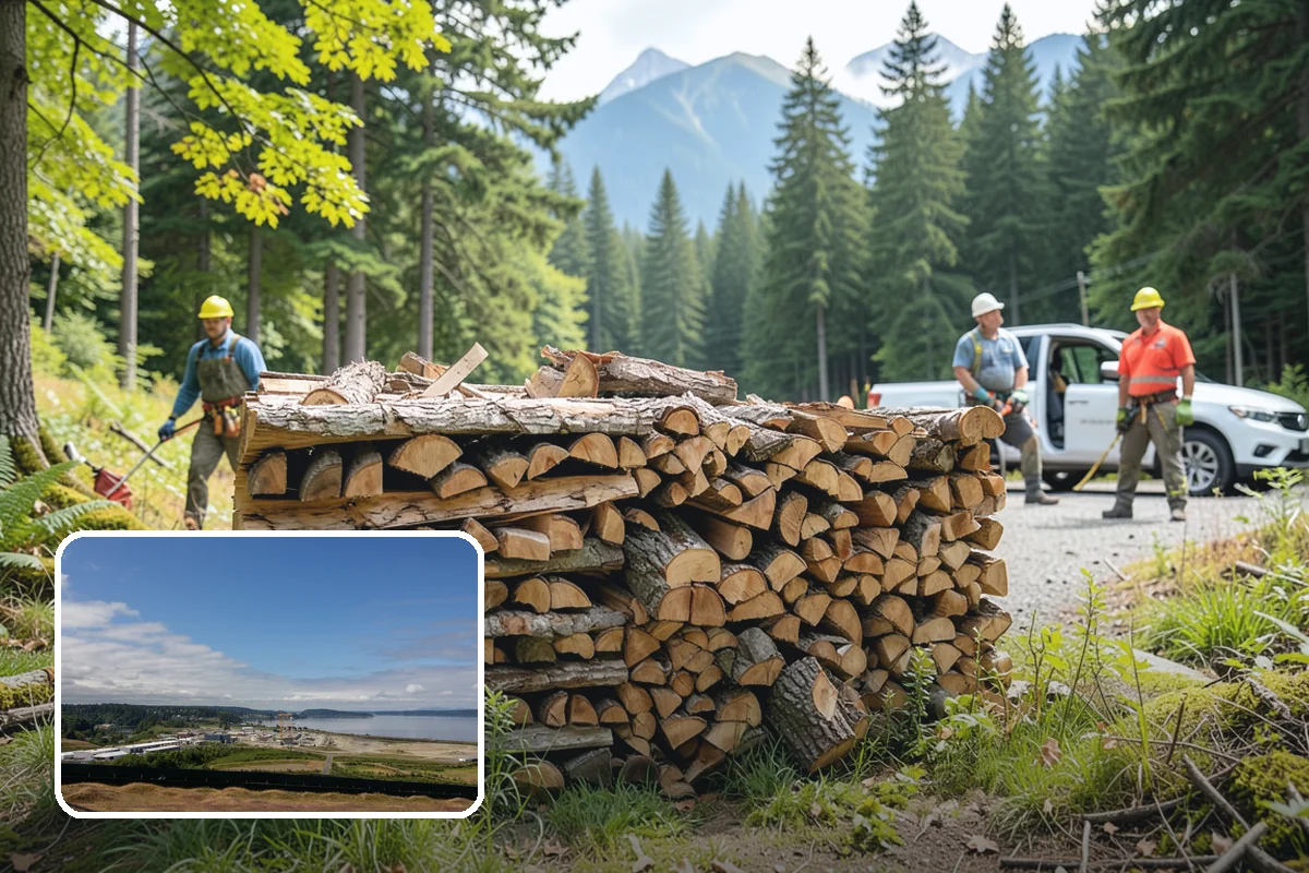 Fully Seasoned Firewood in University Place, Pierce County, WA - Ready to burn on delivery day