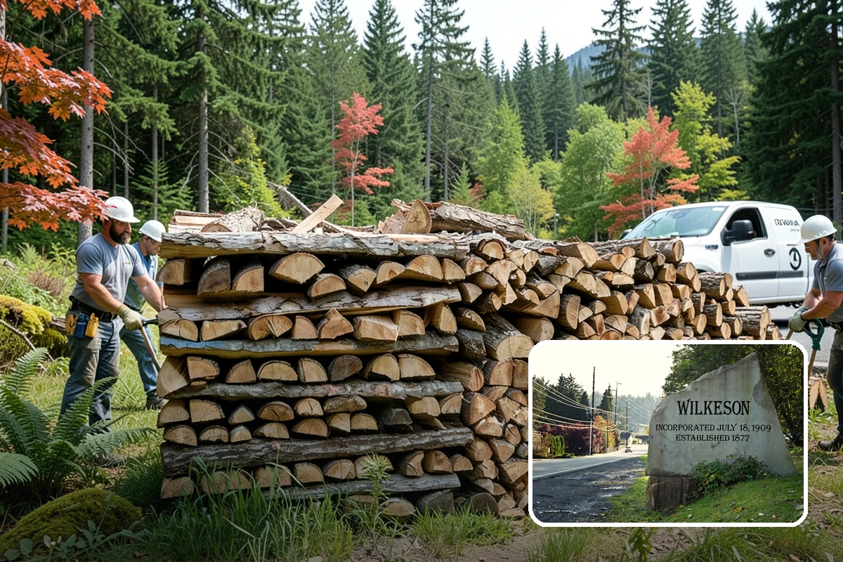 Fully Seasoned Firewood in Wilkeson, Pierce County, WA - Ready to burn on delivery day