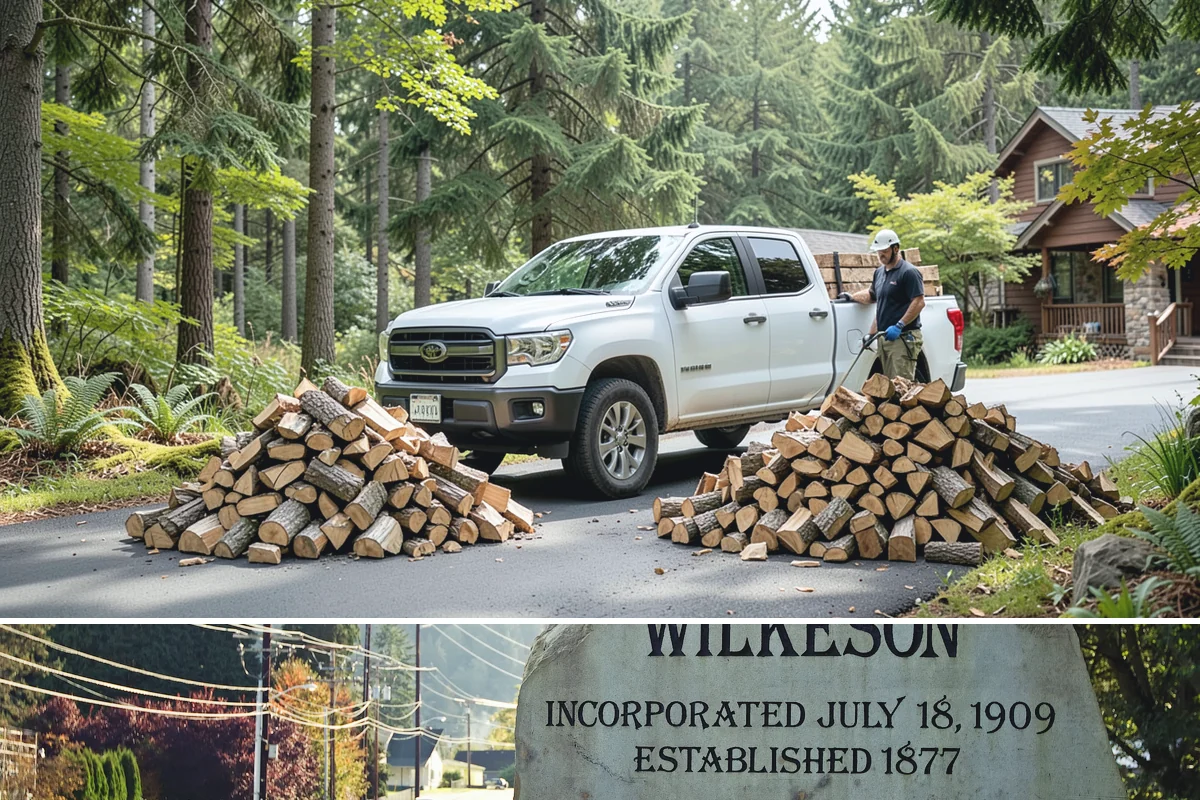 Fully Seasoned Firewood in Wilkeson, Pierce County, WA - Best secured in early fall before heating-season demand tightens supply of fully cured stock.