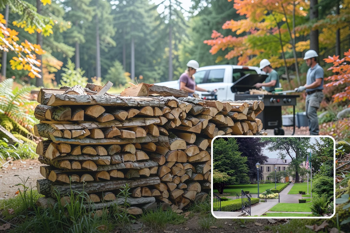 Fully Seasoned Firewood in Woodinville, King County, WA - Ready to burn on delivery day