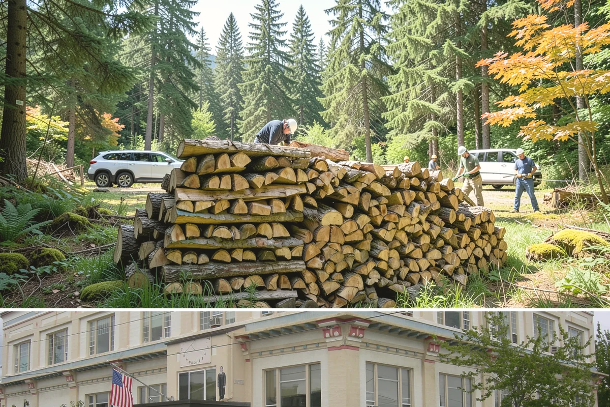Garage Delivery in Anacortes, Skagit County, WA - A favorite through the rainy fall and winter months when dry storage matters most.