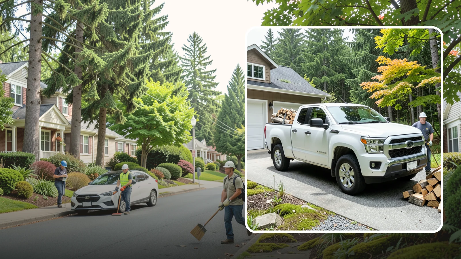 Garage Delivery in Beaux Arts Village, King County, WA - Firewood delivered directly into your garage to keep it dry and close at hand.