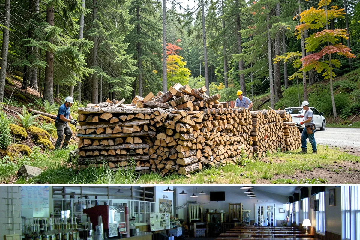 Garage Delivery in Black Diamond, King County, WA - A favorite through the rainy fall and winter months when dry storage matters most.