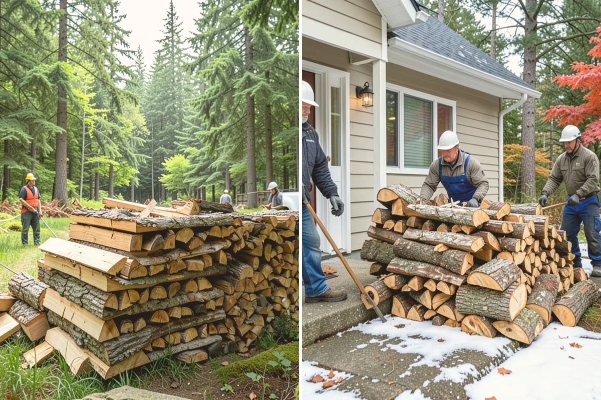 Garage Delivery in Brier, Snohomish County, WA - Clear a landing spot in the garage