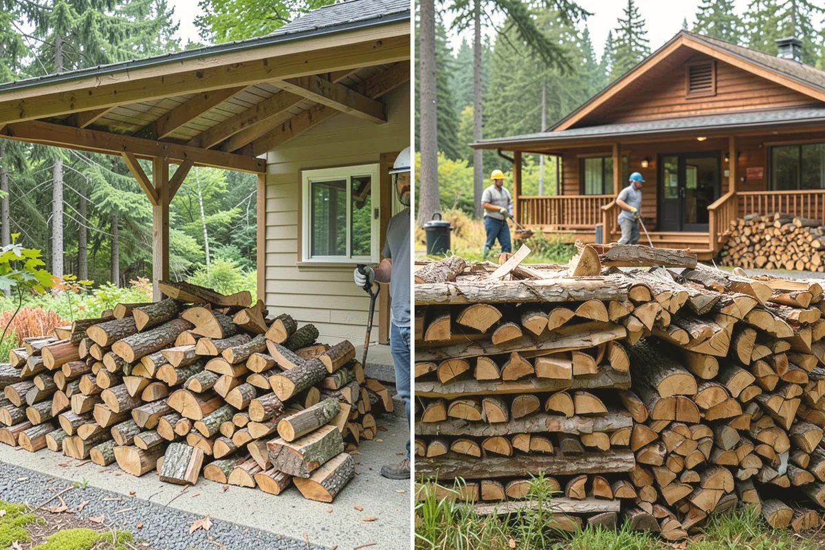 Garage Delivery in Carnation, King County, WA - Clear a landing spot in the garage