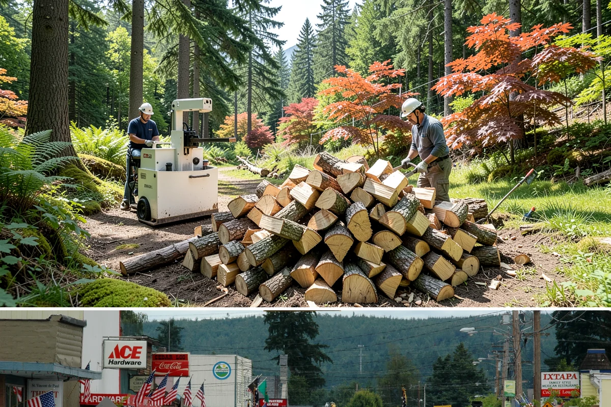 Garage Delivery in Carnation, King County, WA - A favorite through the rainy fall and winter months when dry storage matters most.