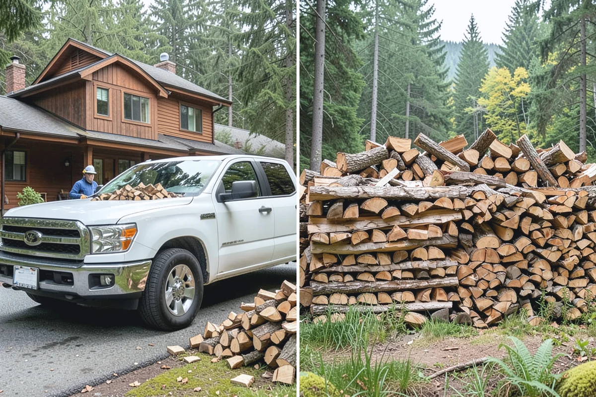 Garage Delivery in Coupeville, Island County, WA - Clear a landing spot in the garage