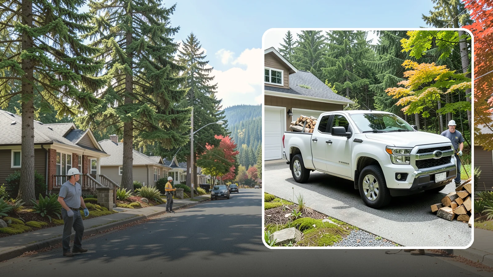 Garage Delivery in Hunts Point, King County, WA - Firewood delivered directly into your garage to keep it dry and close at hand.