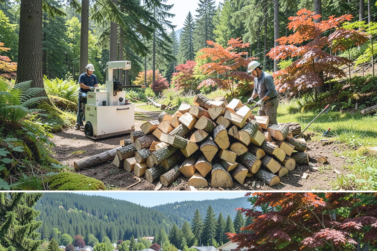 Garage Delivery in Index, Snohomish County, WA - A favorite through the rainy fall and winter months when dry storage matters most.