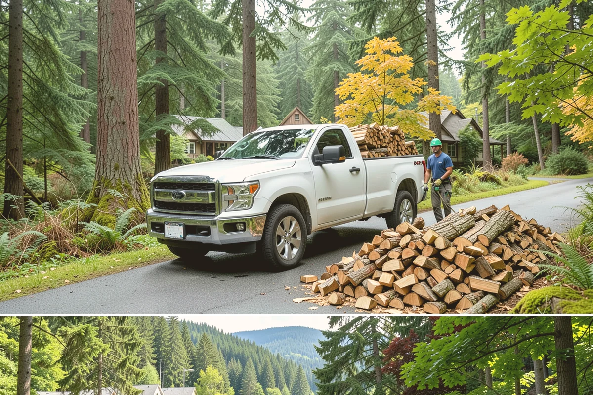Garage Delivery in Lake Forest Park, King County, WA - A favorite through the rainy fall and winter months when dry storage matters most.