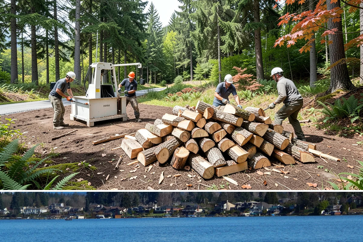 Garage Delivery in Lake Stevens, Snohomish County, WA - A favorite through the rainy fall and winter months when dry storage matters most.