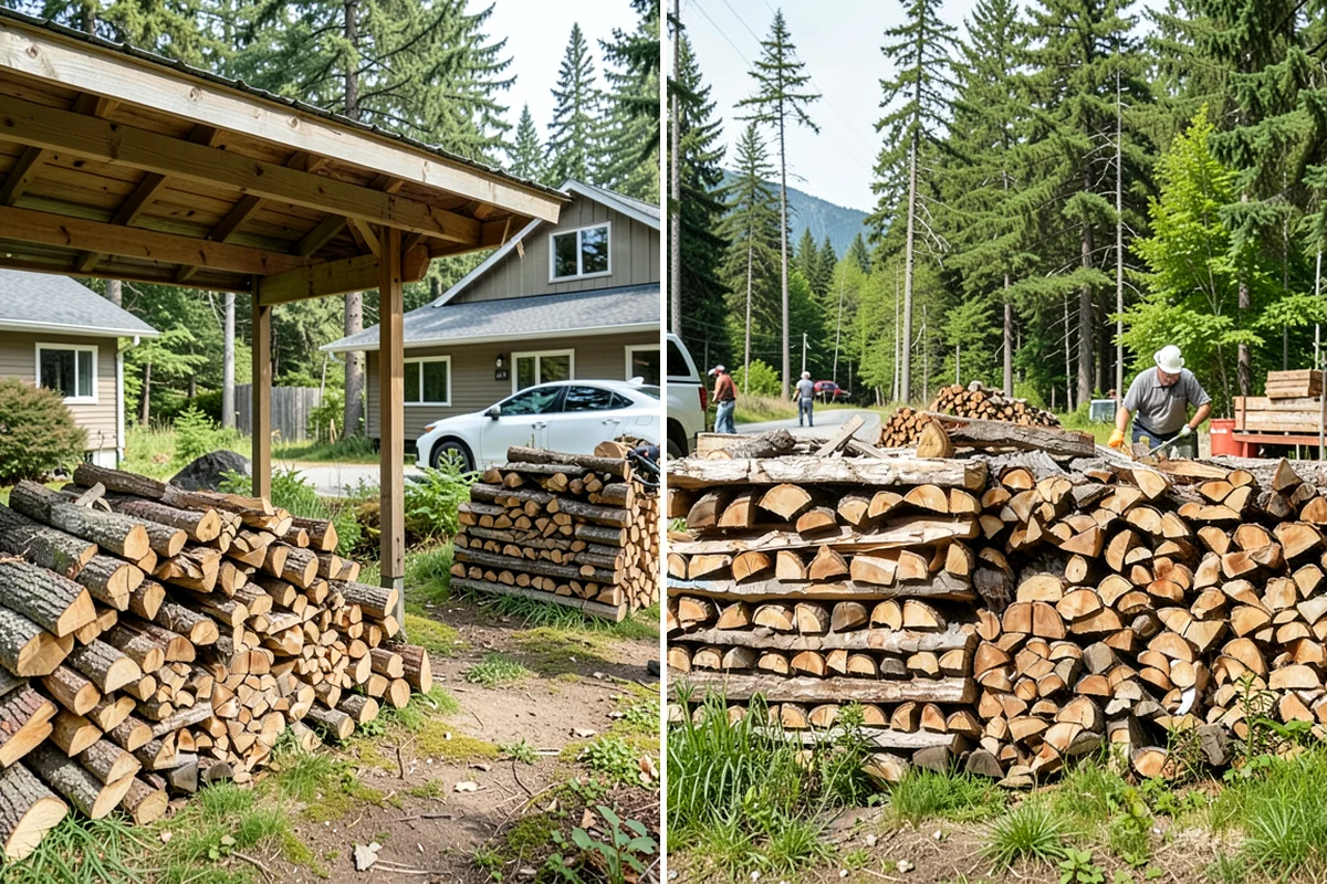 Garage Delivery in Lakewood, Pierce County, WA - Clear a landing spot in the garage