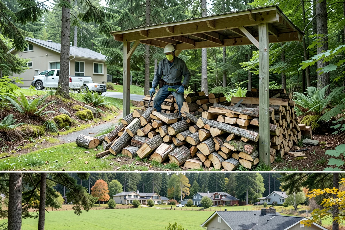 Garage Delivery in Lyman, WA - A favorite through the rainy fall and winter months when dry storage matters most.