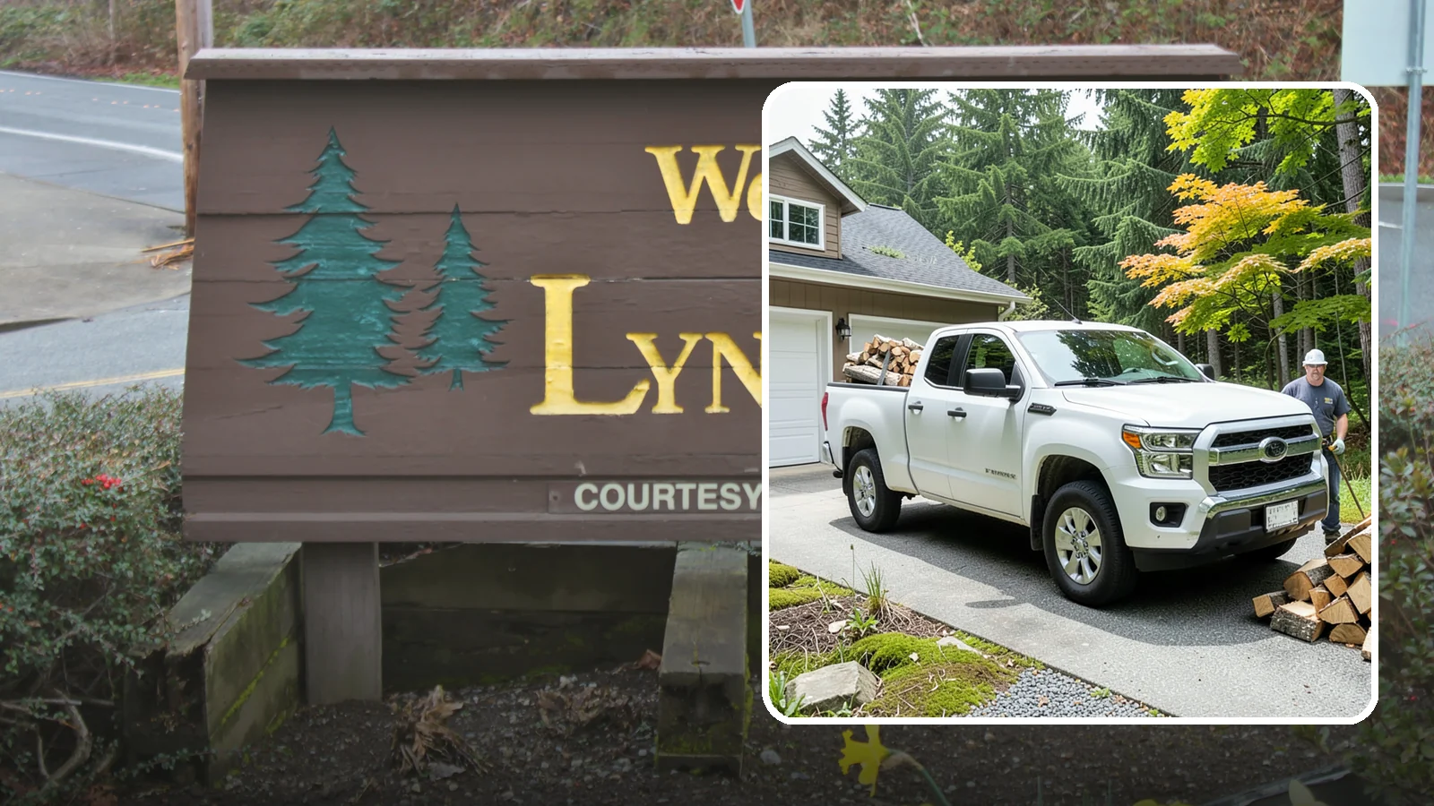 Garage Delivery in Lynnwood, Snohomish County, WA - Firewood delivered directly into your garage to keep it dry and close at hand.