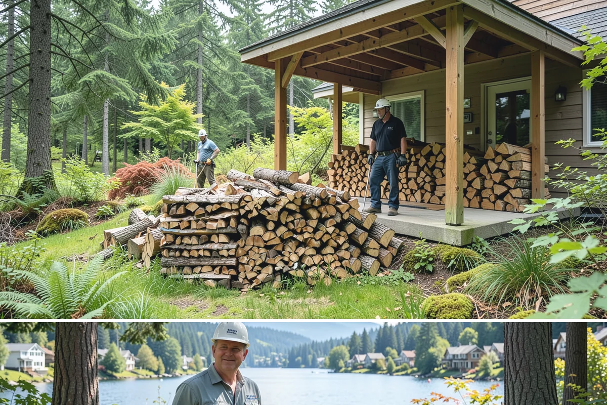 Garage Delivery in Milton, King County, WA - A favorite through the rainy fall and winter months when dry storage matters most.