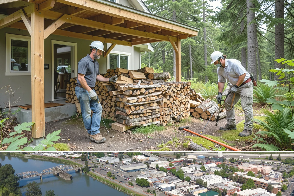 Garage Delivery in Mount Vernon, WA - A favorite through the rainy fall and winter months when dry storage matters most.