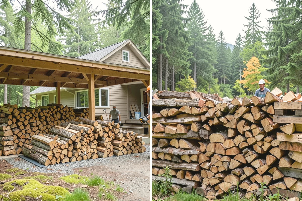 Garage Delivery in North Bend, King County, WA - Clear a landing spot in the garage