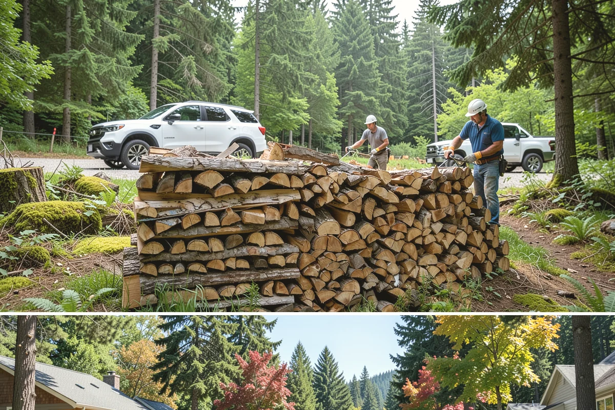 Garage Delivery in Orting, Pierce County, WA - A favorite through the rainy fall and winter months when dry storage matters most.