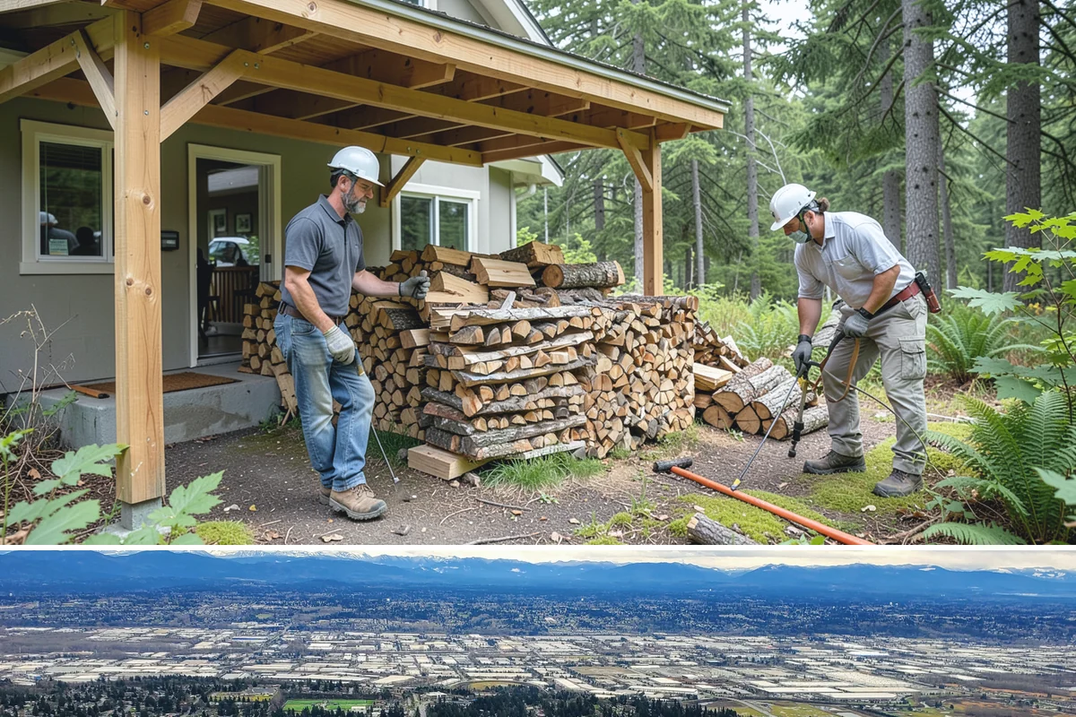 Garage Delivery in SeaTac, WA - A favorite through the rainy fall and winter months when dry storage matters most.