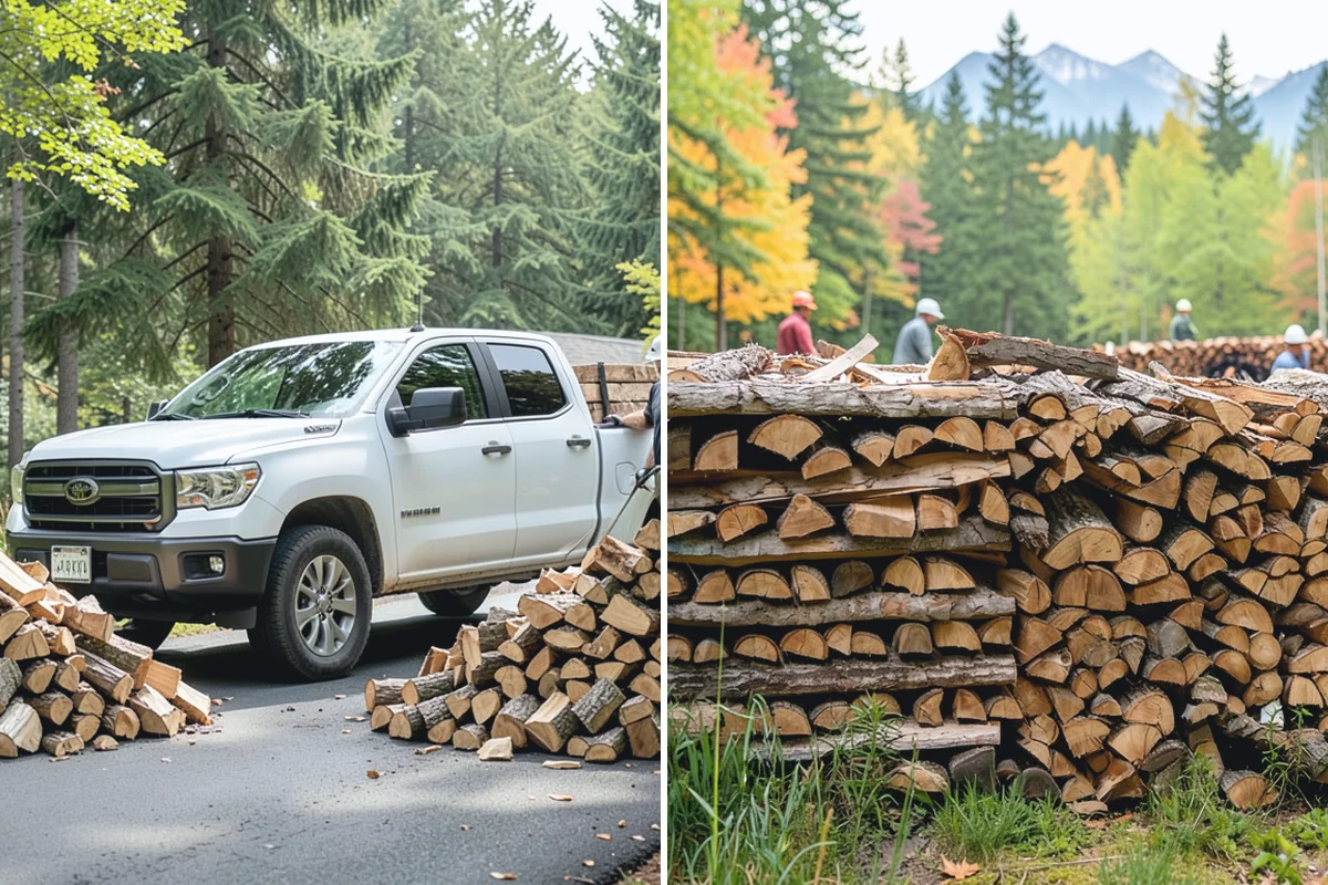 Garage Delivery in South Prairie, Pierce County, WA - Clear a landing spot in the garage