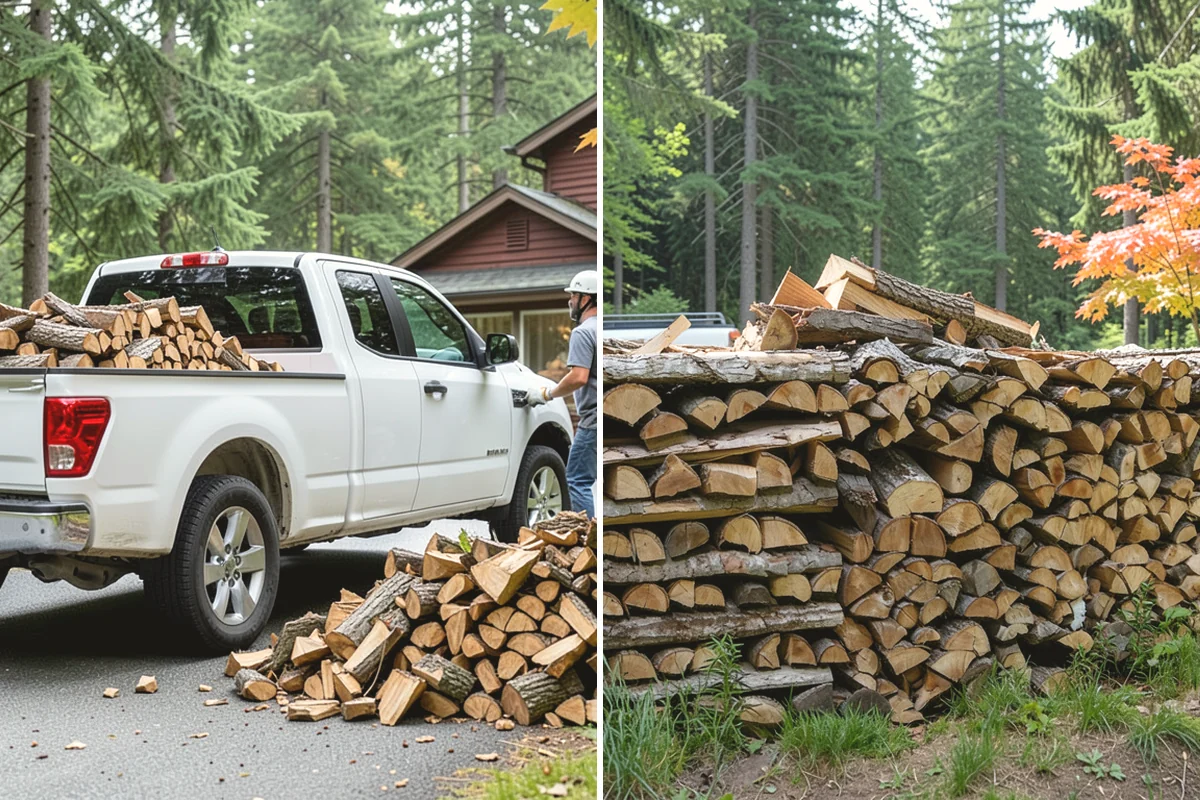 Garage Delivery in Steilacoom, Pierce County, WA - Clear a landing spot in the garage