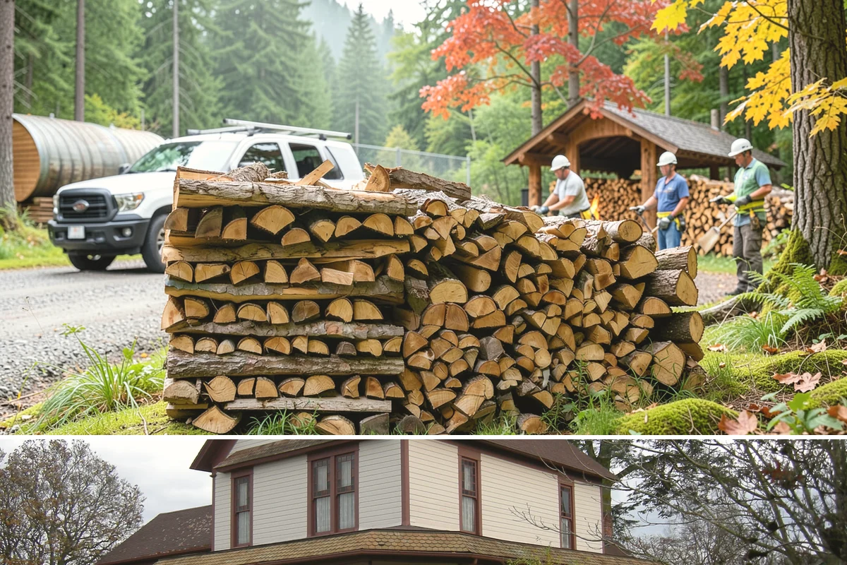 Garage Delivery in Sumner, Pierce County, WA - A favorite through the rainy fall and winter months when dry storage matters most.